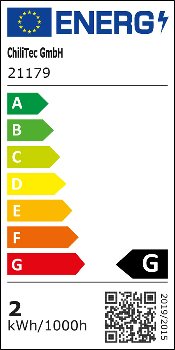 DELPHI LED-Einbauleuchte "COB" weiß / 80x80mm, 3000k, warmweiß, 55 Lumen