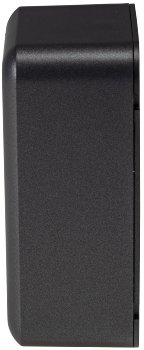 FASKO Doppel-Steckdose, AP, Anthrazit, 250V~/ 16A, Aufputz, Schraubanschluss