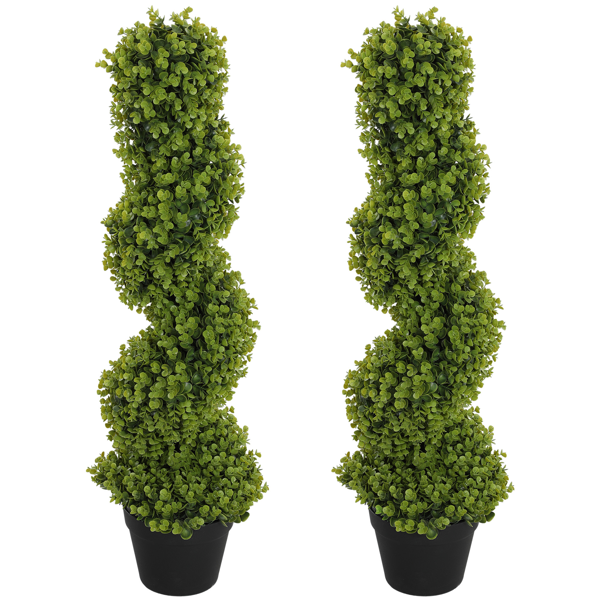 2er-Set Dekorative Pflanze, Kunstpflanzen in Töpfen, Künstliche Pflanzen für Zuhause, Indoor, Outdoor, 90 cm, Grün 2er-Set Dekorative Pflanze, Kunstpflanzen in Töpfen, Künstliche Pflanzen für Zuhause, Indoor, Outdoor, 90 cm, Grün