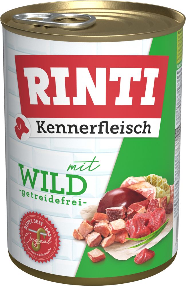 Rinti Kennerfleisch Wild - 400 g Rinti Kennerfleisch Wild - 400 g