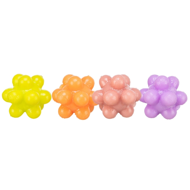Trixie 4 Noppenbälle aus Gummi - 3 cm Trixie 4 Noppenbälle aus Gummi - 3 cm