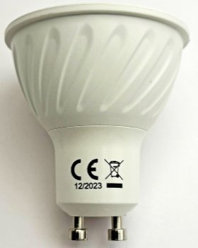 LED Strahler GU10 "LDS-50" blau, 38°, 230V/5W