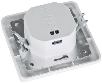 Unterputz PIR-Bewegungsmelder 160° Pro / LED geeignet, 2-Draht Technik, weiß