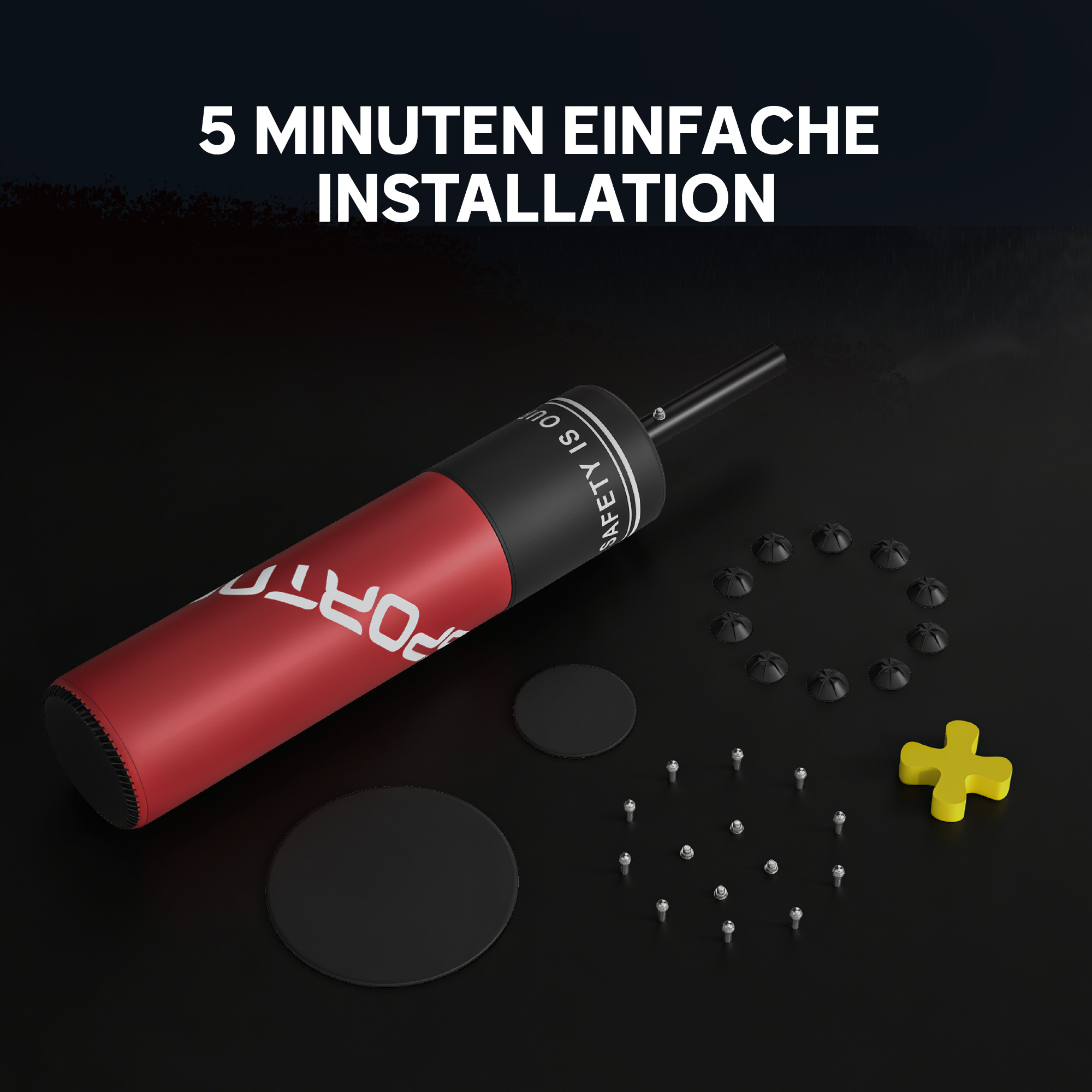 Boxsack freistehend 135 cm Standboxsack 10 Saugnäpfen und Stoßdämpfer für Erwachsene Jugendliche