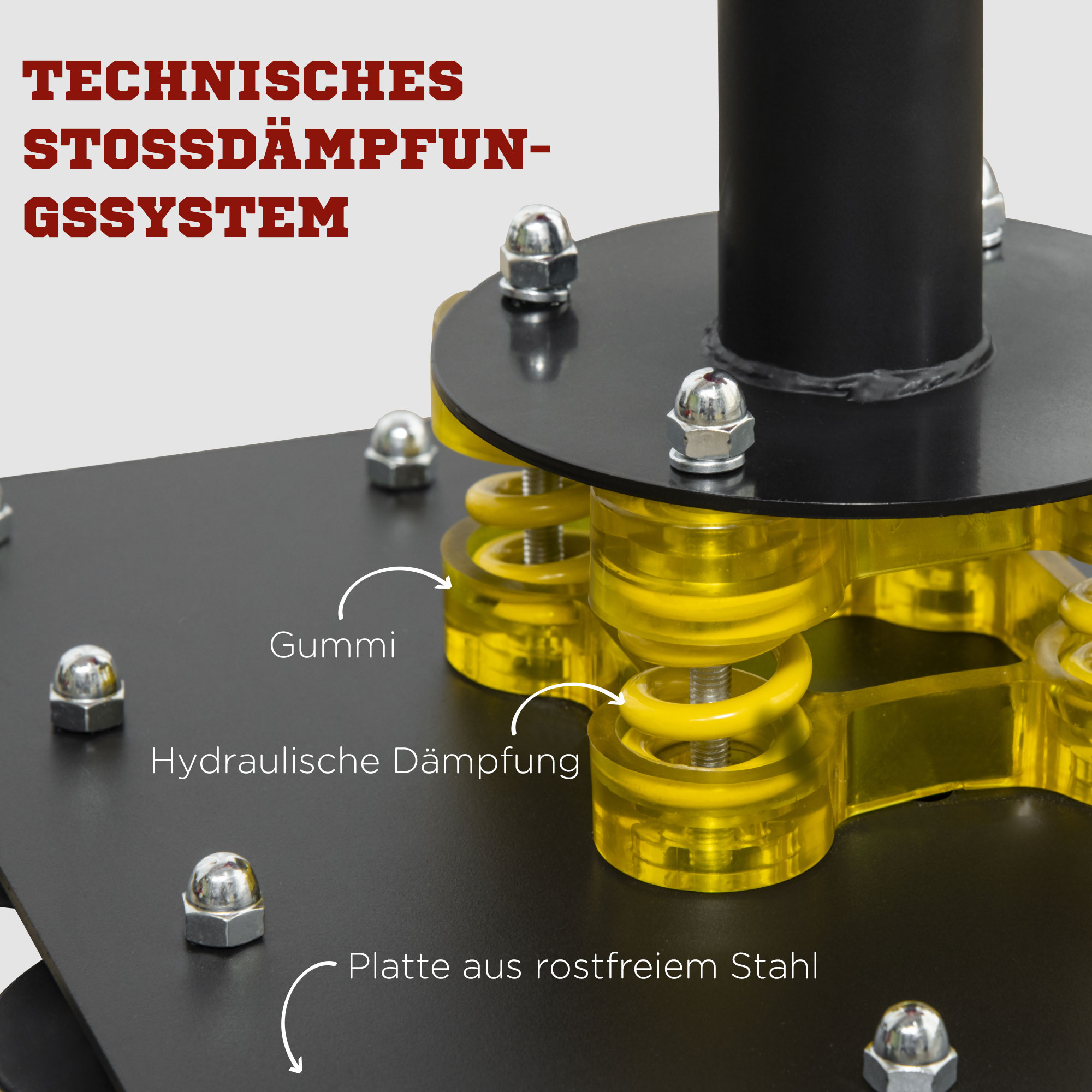 Boxstand, zwei Speedballs, drehbare Boxstange, Kickpolster, höhenverstellbar, Stahl, 107 x 36 x 140-205cm