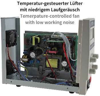 regelbares Labornetzgerät "CTL-3003", beleuchtete LCD Anzeige, 0-30V, 0-3A