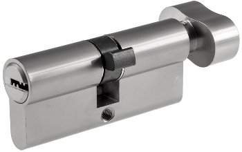 Schließzylinder 70mm (35+35mm) mit Knauf / Profil-Zylinder, 5 Sicherheits-Schlüssel