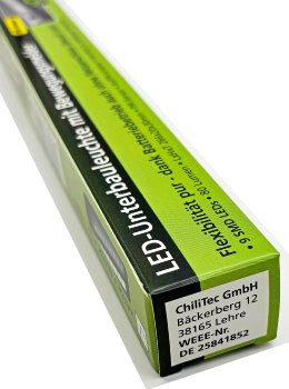 LED Unterbauleuchte mit Bewegungsmelder, Batteriebet., 9 SMD LEDs, 80lm, weiß