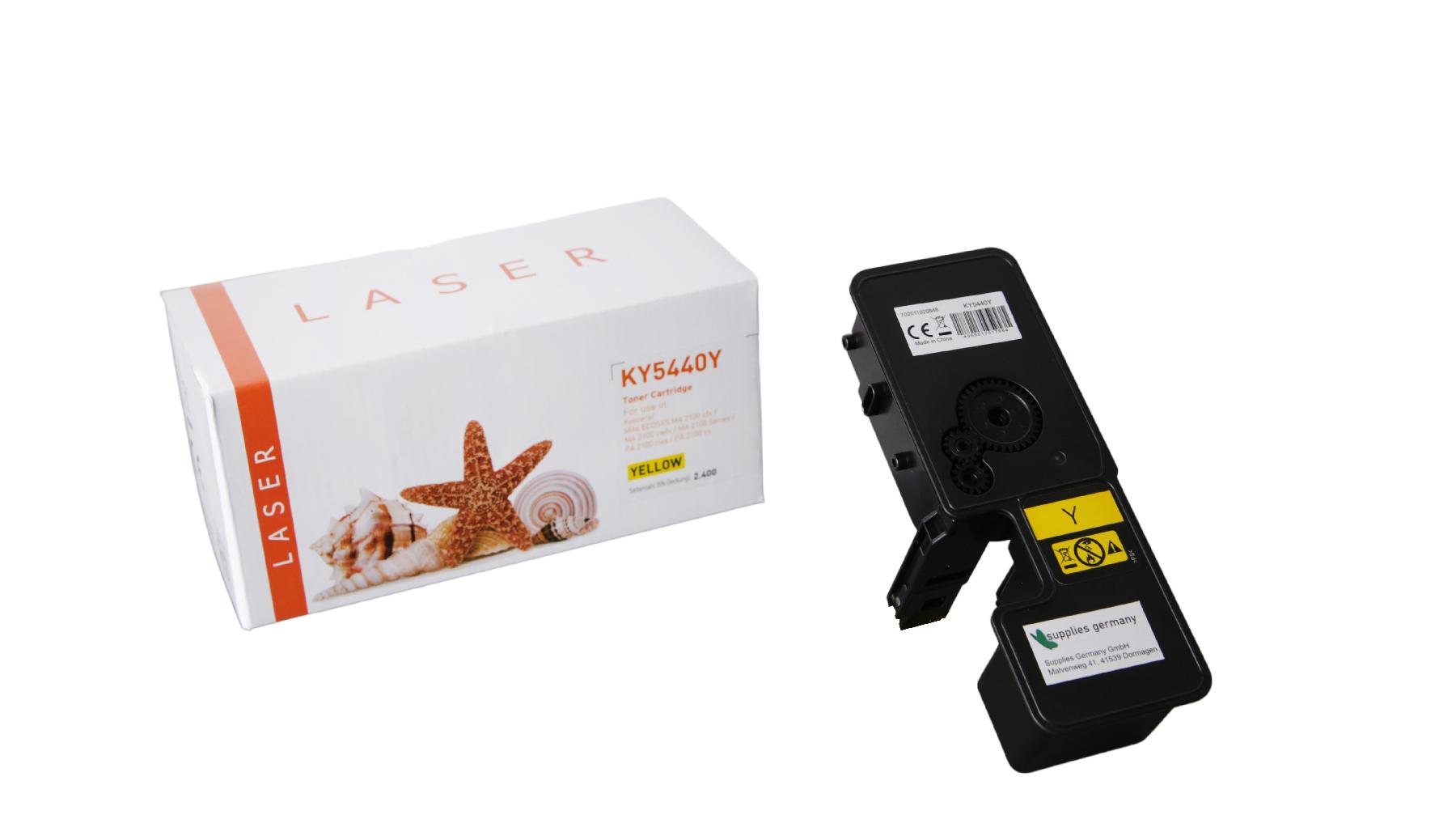 TK5440Y alternativ Toner gelb für Kyocera / TK5440 / 2.400 Seiten TK5440Y alternativ Toner gelb für Kyocera / TK5440 / 2.400 Seiten