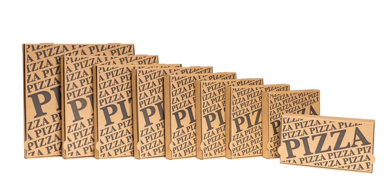 Pizzakarton, 360x360x40mm, VPE100