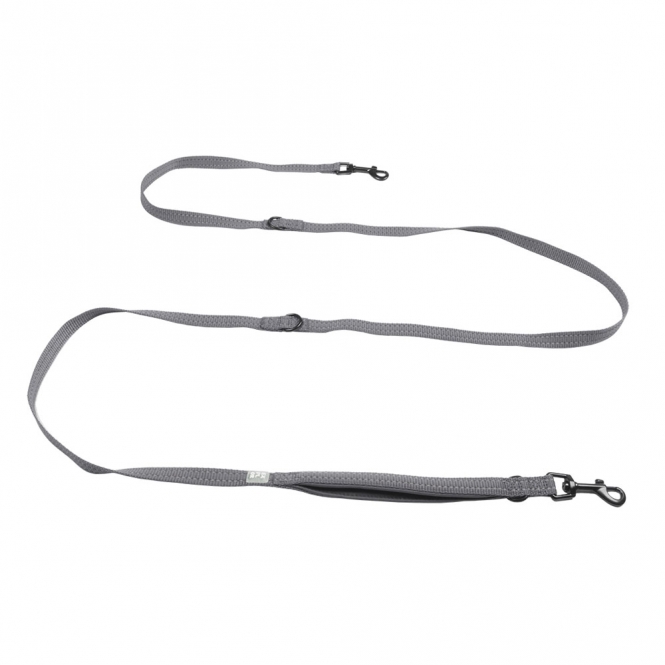 Duvoplus Trainingsleine EXPLOR Ultimate Fit Safety - Silver Reflective - 220cm - 16mm Duvoplus Trainingsleine EXPLOR Ultimate Fit Safety - Silver Reflective - 220cm - 25mm