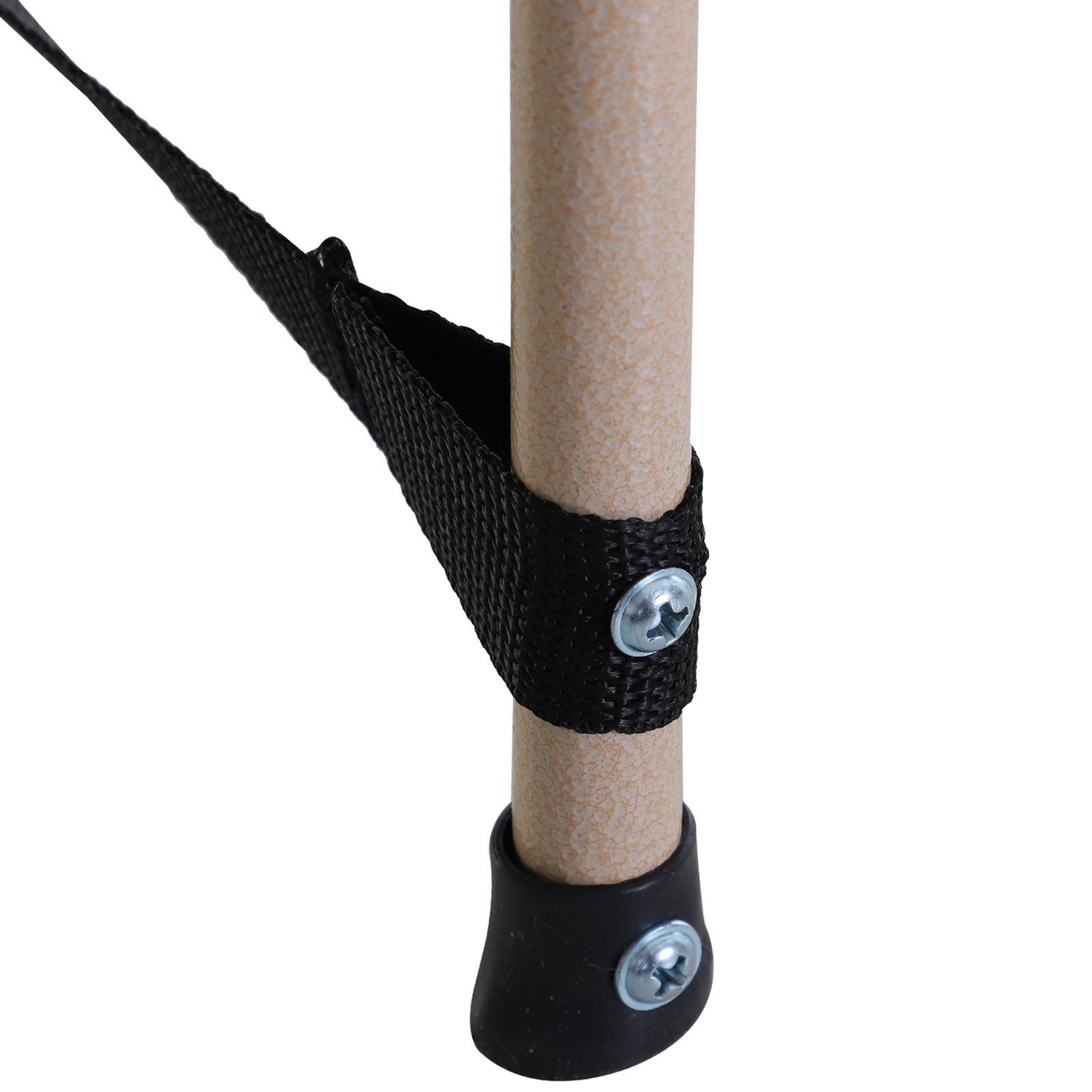 Feldbett, Campingbett, klappbar, wetterbeständig, ink. Tragetasche, 190 x 68 x 52 cm, Grau