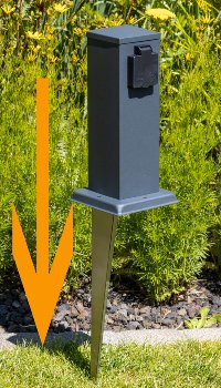 Erdspieß 39cm, für CT 23444 & 23445