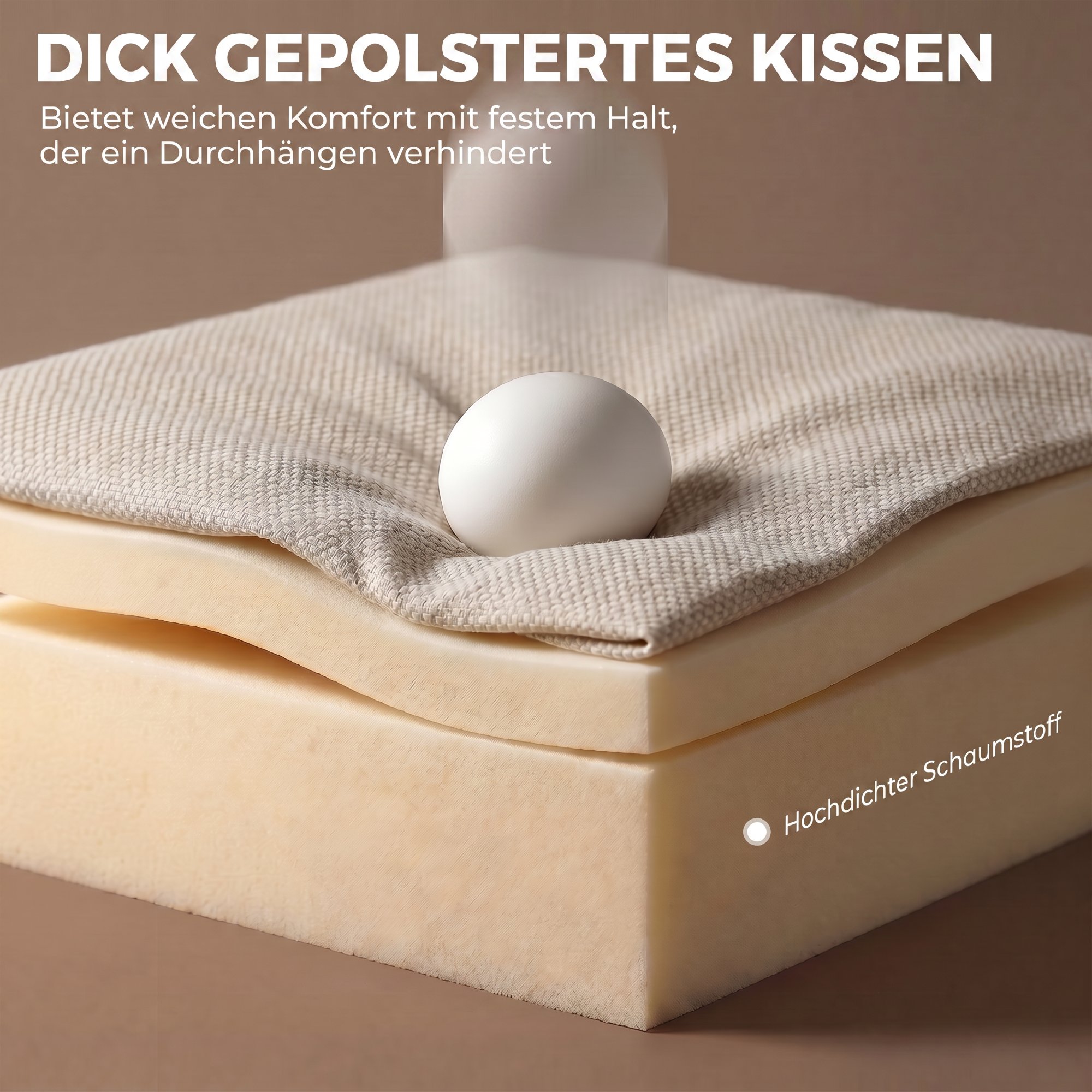 Elektrischer Aufstehsessel mit Massage & Wärme, Relaxsessel aus Chenille mit hochdichtem Schaumstoff und dicker Rückenlehne, Cremeweiß