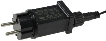 LED Aussen-Lichterkette "CT-ALK600" 60m / warmweiß, Kabel schwarz, IP44, 600 LEDs