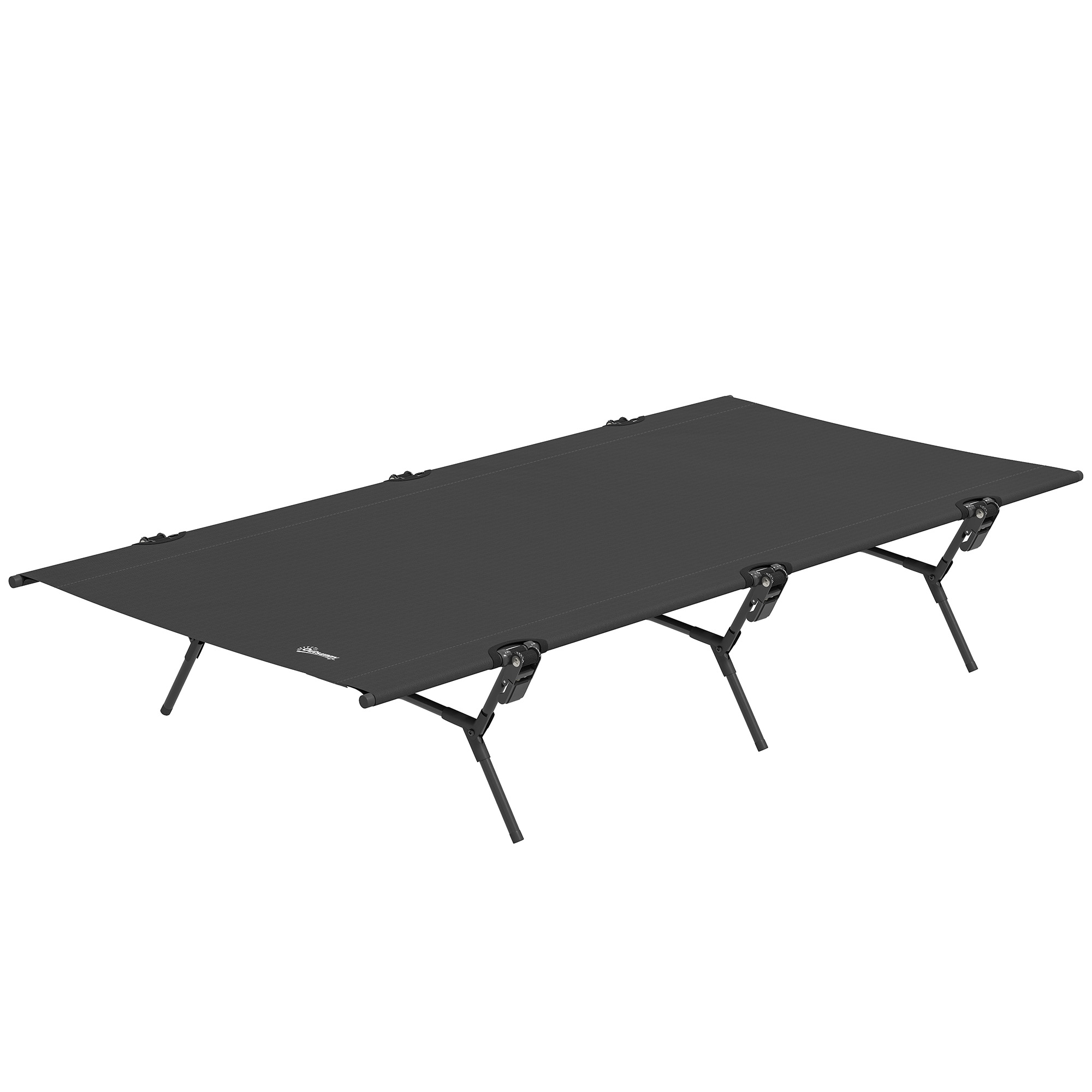 Feldbett faltbar Campingbett mit Tragetasche 200 x 100 x 36 cm bis 120 kg Extra Breit Schwarz Feldbett faltbar Campingbett mit Tragetasche 200 x 100 x 36 cm bis 120 kg Extra Breit Schwarz