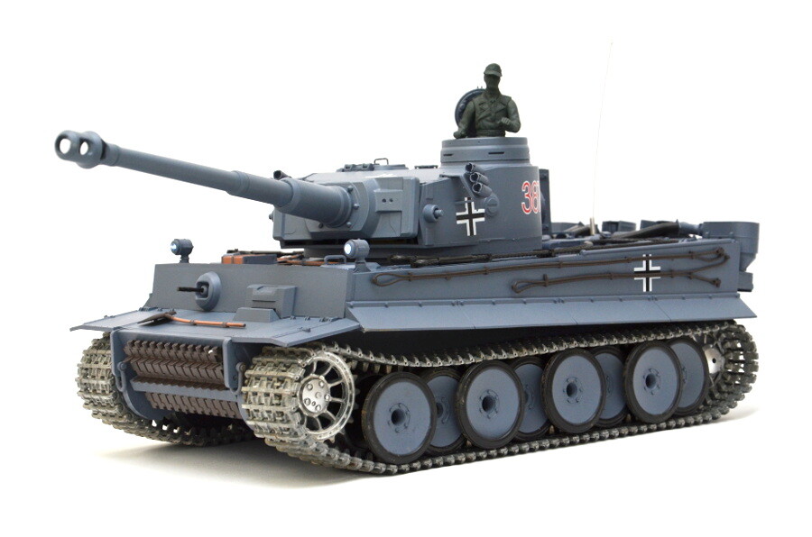 RC Panzer "Tiger I"  - Metallgetriebe & Metallketten RRZ