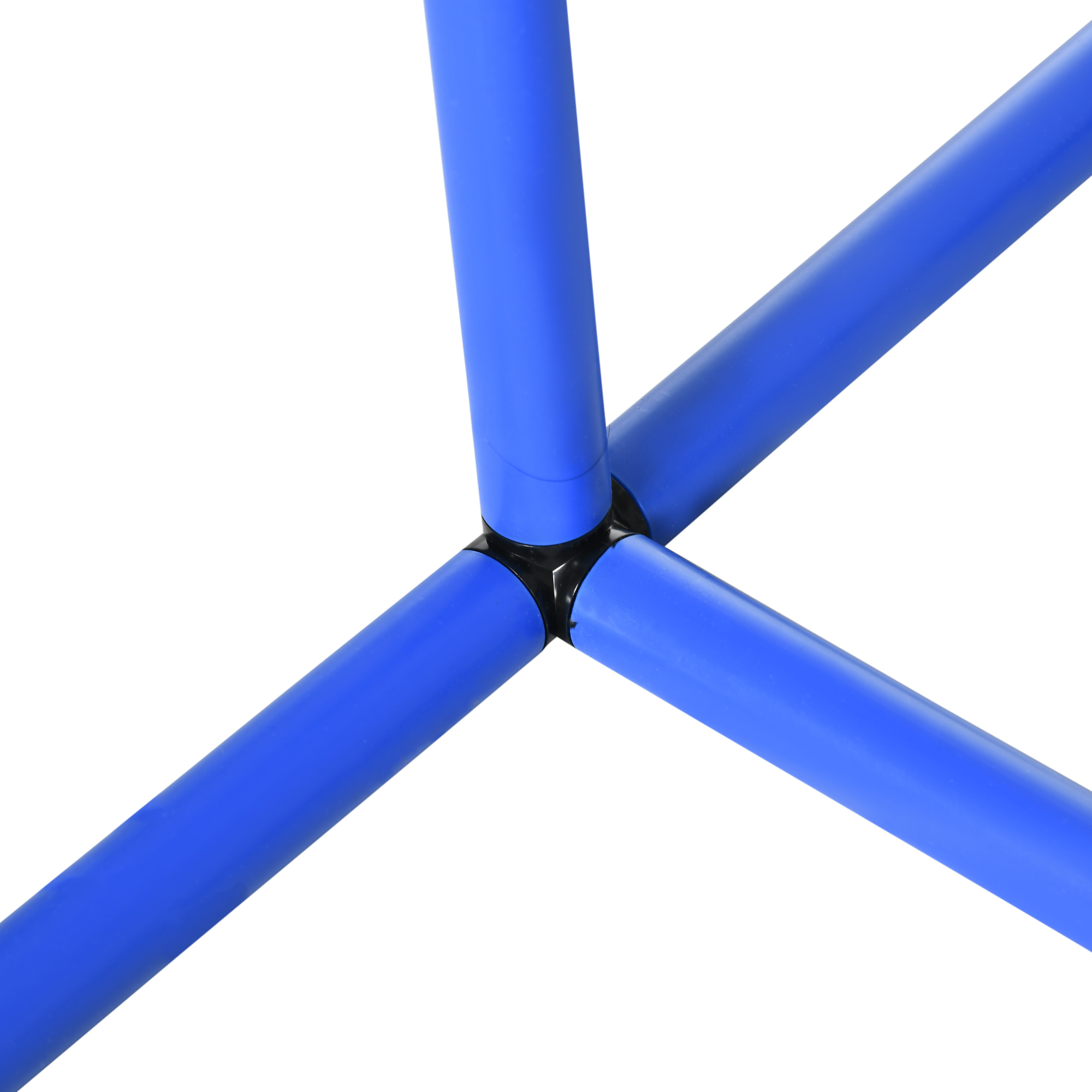 Agility-Set für Hunde, Hundetraining, 4 Bögen, für Einsteiger, mit Tragetasche, blau+orange, 88 x 64 x 95cm