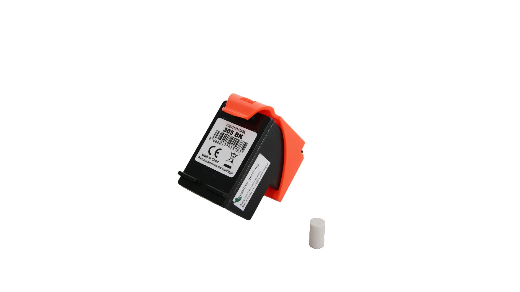 305XXLBK alternativ Tinte black für HP / 3YM62A / Ca. 650 Seiten / 170 mehr Inhalt