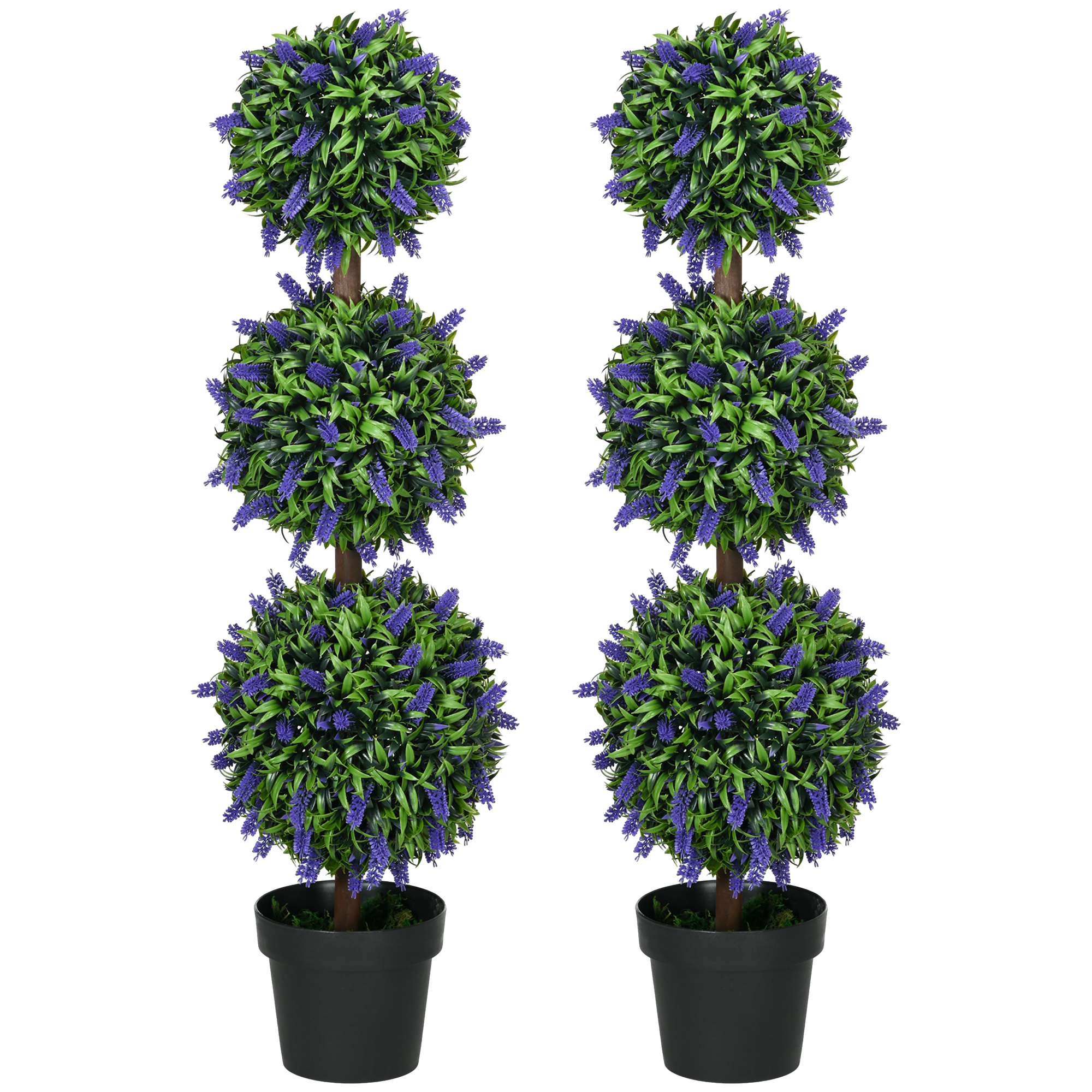 2er-Set Künstliche Pflanzen, UV-beständige Kunstpflanze im Blumentopf, 110 cm Zimmerpflanze für Wohnzimmer, Garten 2er-Set Künstliche Pflanzen, UV-beständige Kunstpflanze im Blumentopf, 110 cm Zimmerpflanze für Wohnzimmer, Garten