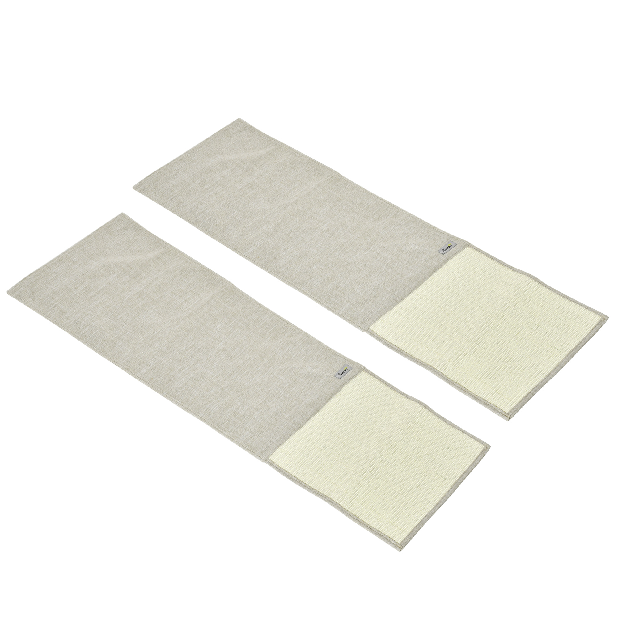 2er Kratzmatte Kratzschutz Sofa Sisal Kratzteppich für Katze Sessel Couch Katzenkratzmatte Beige+Grau 130 x 45 x 0,3 cm 2er Kratzmatte Kratzschutz Sofa Sisal Kratzteppich für Katze Sessel Couch Katzenkratzmatte Beige+Grau 130 x 45 x 0,3 cm