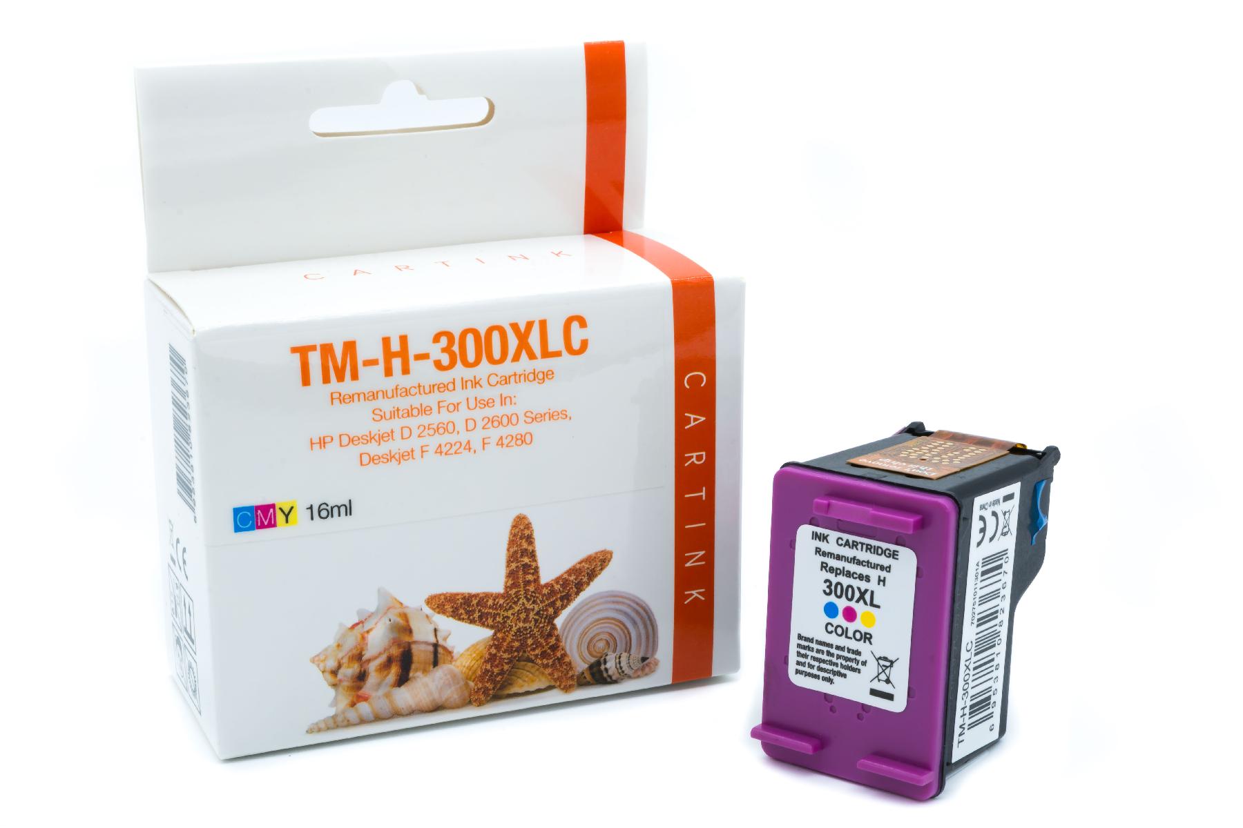 300CXL Refill Tinte Color für HP / CC644EE / 18