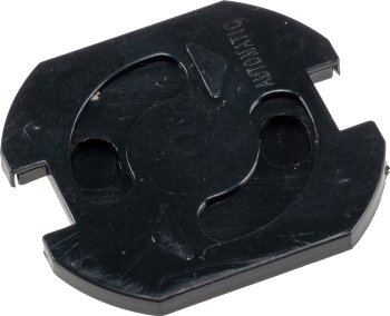 Einsteckschutz für Steckdosen, Schwarz, mit Drehmechanik, 5er-Set