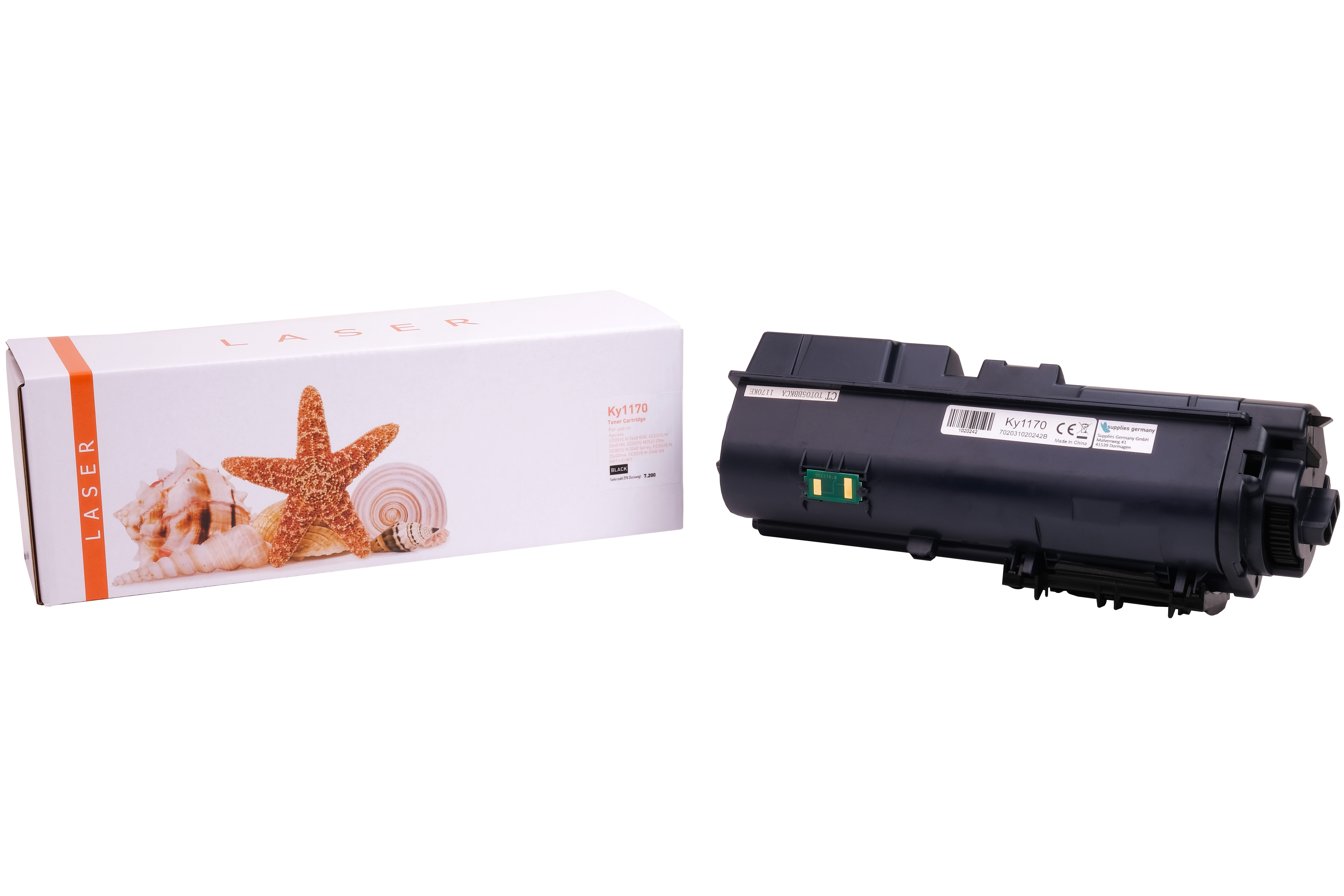 TK1170 alternativ Toner black für Kyocera / TK1170 / 7.200 Seiten