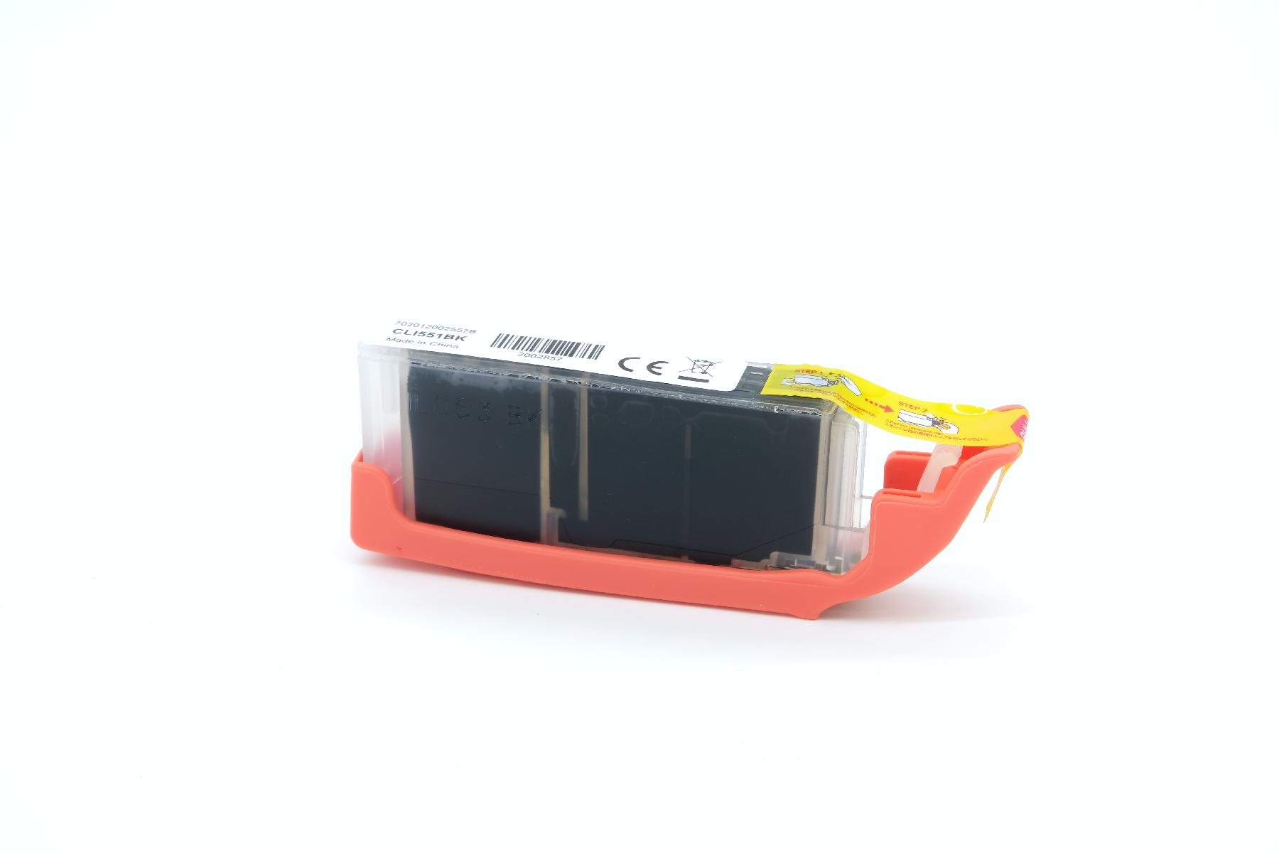CLI551BKXL alternativ Tinte black für Canon / 6508B001 / 15ml