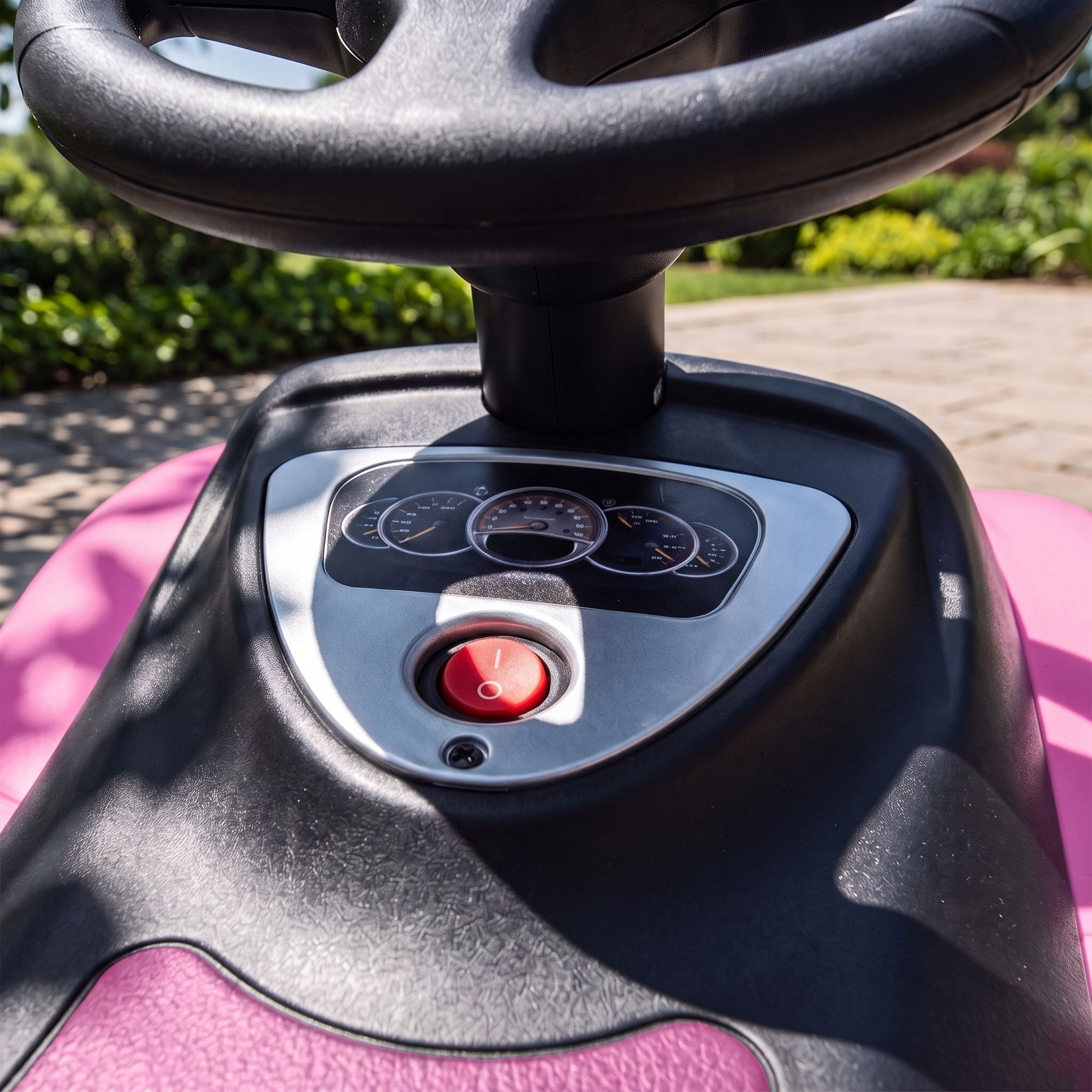Rutschauto Kinder Porsche Rutschfahrzeug mit Hupe Licht Motorgeräuschen, für 18–36 Monate, Rosa