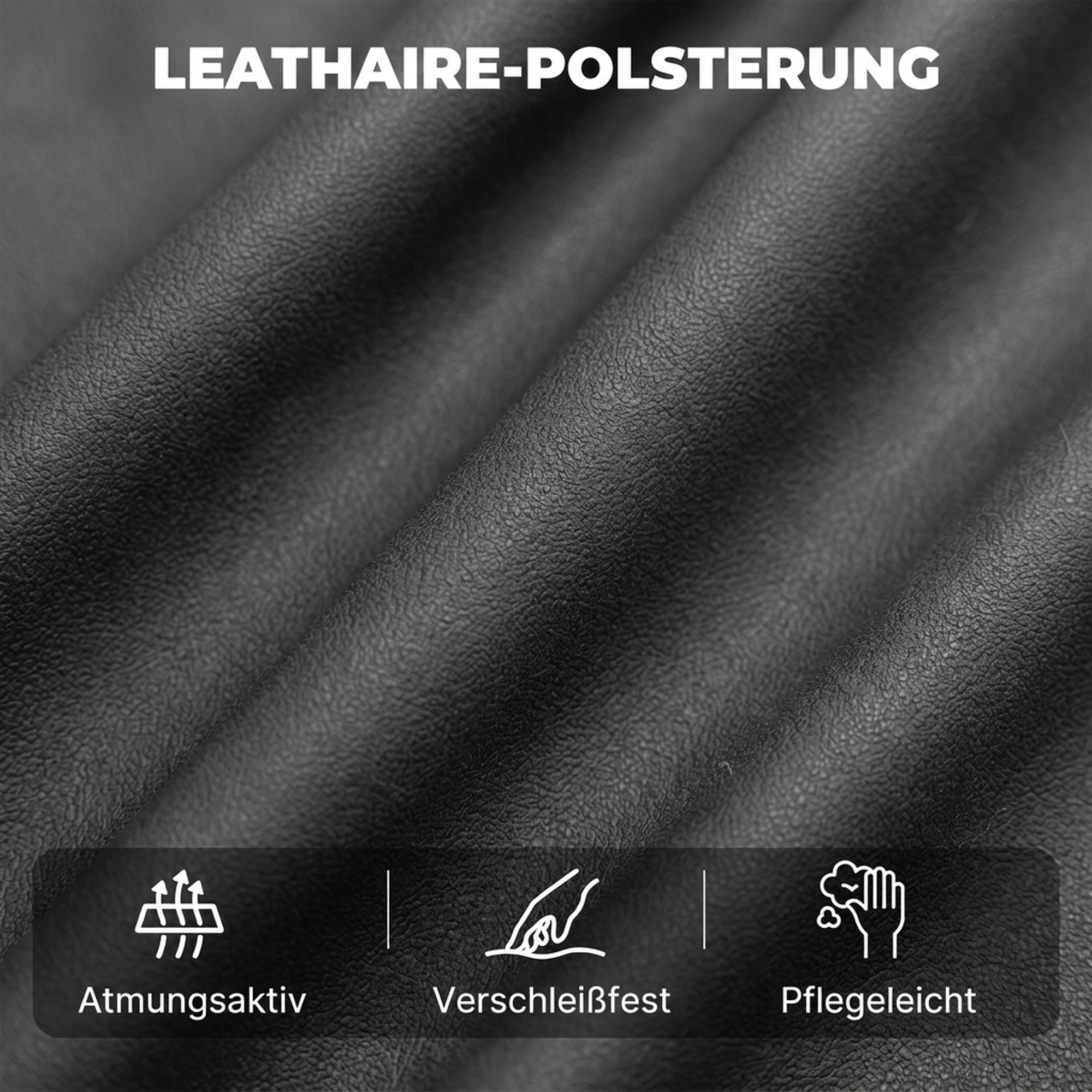 2-Sitzer elektrisches Relaxsofa aus Leathaire mit Massage- und Heizfunktion, 2 Fernbedienungen, USB-/USB-C-Anschlüssen