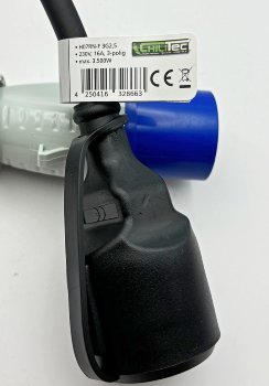 CEE auf Schutzkontakt-Kupplung 0,35m / 230V, Adapter für Wohnwagen, Camping
