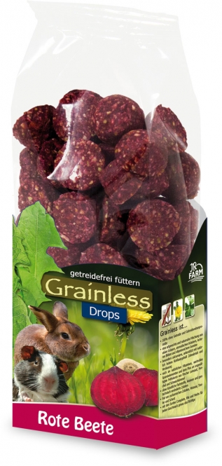JR Farm Grainless Drops 140g - gemischt JR Farm Grainless Drops 140g - Rote Beete