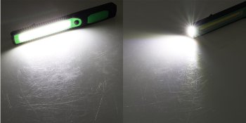 LED Arbeitsleuchte "CAL-COB 300", 3W, 300Lumen, Haken, Magnetfuß