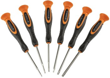 Feinmechaniker-Schraubendrehersatz, 6x Torx-Schraubendreher