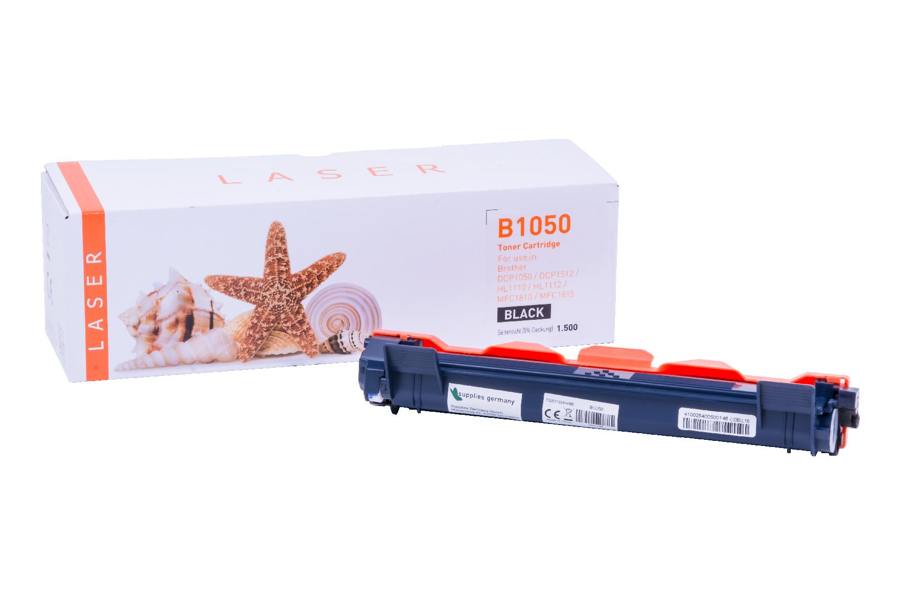 TN1050 alternativ Toner black für Brother / TN1050 / 1.000 Seiten TN1050 alternativ Toner black für Brother / TN1050 / 1.000 Seiten