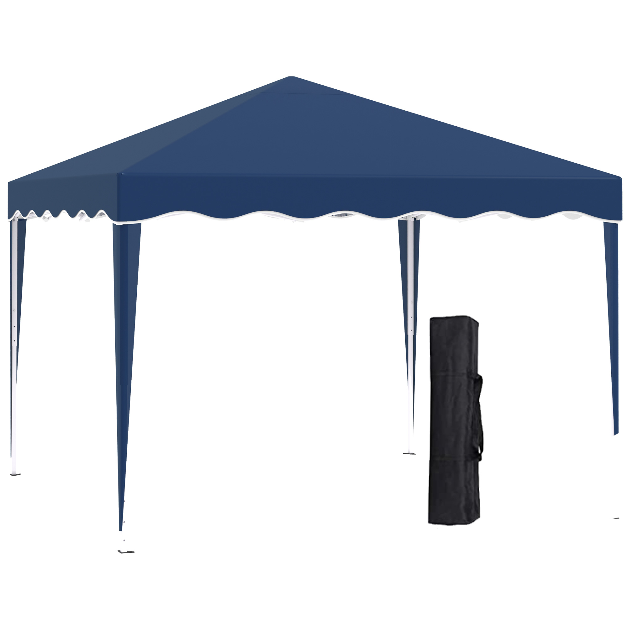 Faltpavillon Pavillon 3 x 3 m Gartenpavillon faltbar Partyzelt höhenverstellbar Gartenzelt mit Transporttasche UV-Schutz Stahl Oxford Blau Faltpavillon Pavillon 3 x 3 m Gartenpavillon faltbar Partyzelt höhenverstellbar Gartenzelt mit Transporttasche UV-Schutz Stahl Oxford Blau
