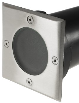 Bodenleuchte "BEL Uni Q", 10x10x14cm, IP65, GU10 Fassung, 4eckig