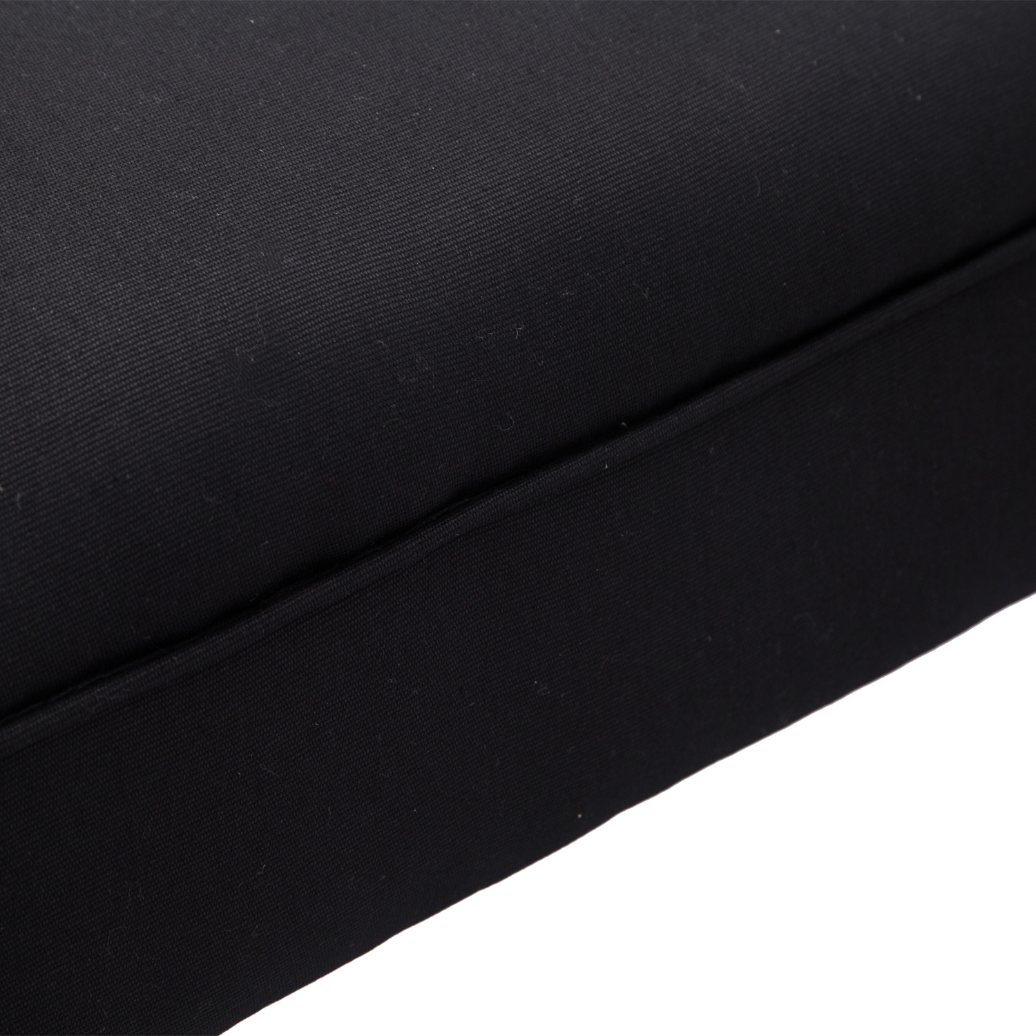Sitzbank, Bettbank, zeitloses Design, weiche Polsterung, bis 130 kg, schwarz, 102 x 36 x 51 cm