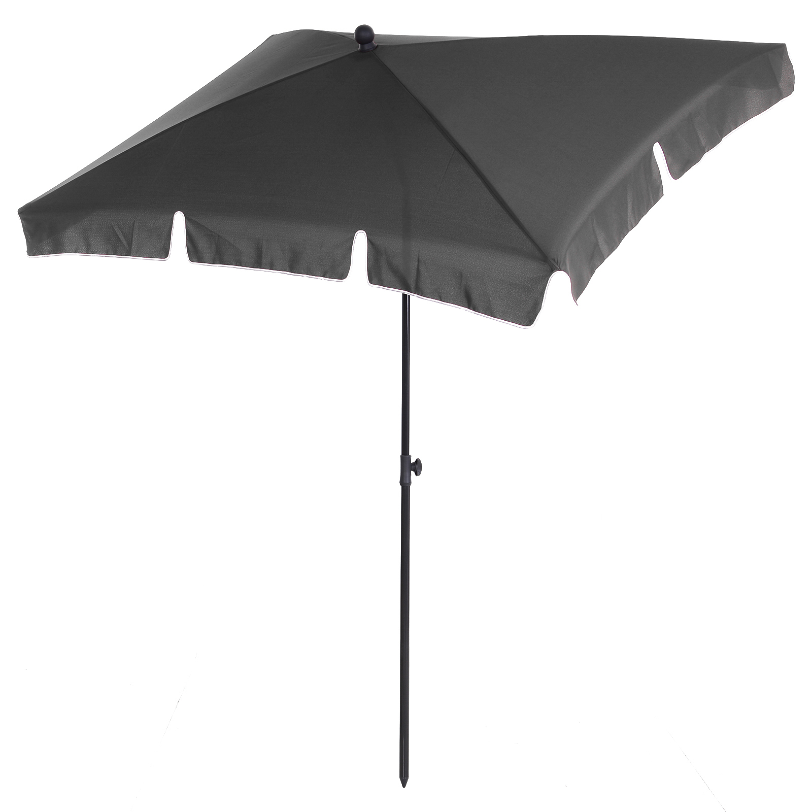 Sonnenschirm Strandschirm Gartenschirm Schirm Balkonschirm Sonnenschutz knickbar Grau