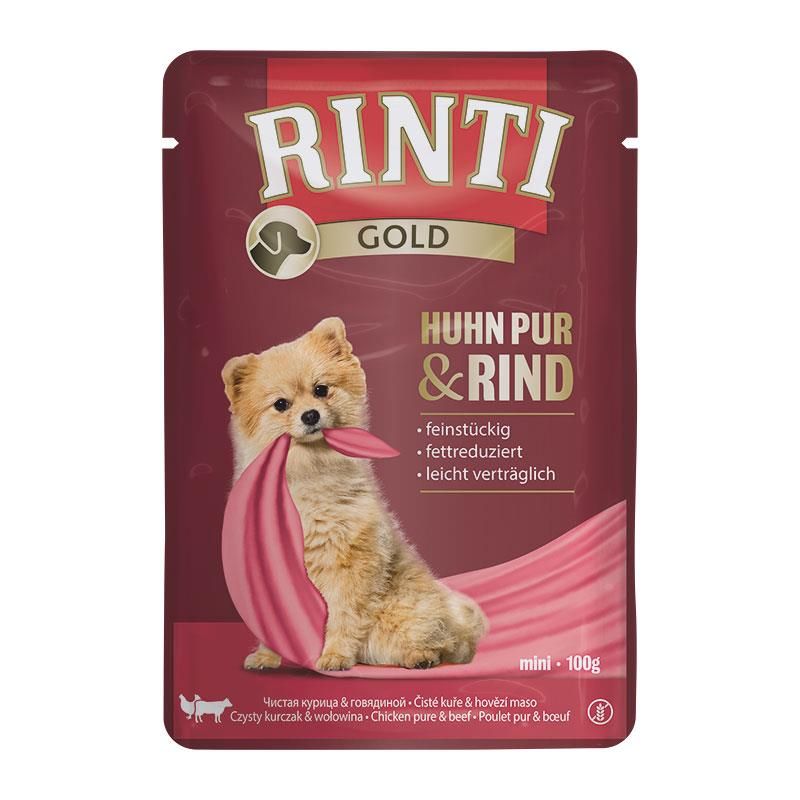 Rinti PB Gold Huhn Pur & Rind 100g Rinti PB Gold Huhn Pur & Rind 100g