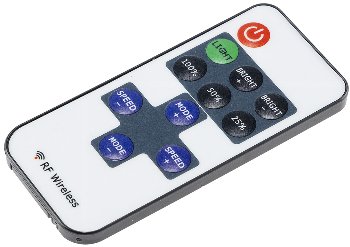 Funk-Controller für LED-Stripes, mit Fernbedienung, 12-24V, 72Watt