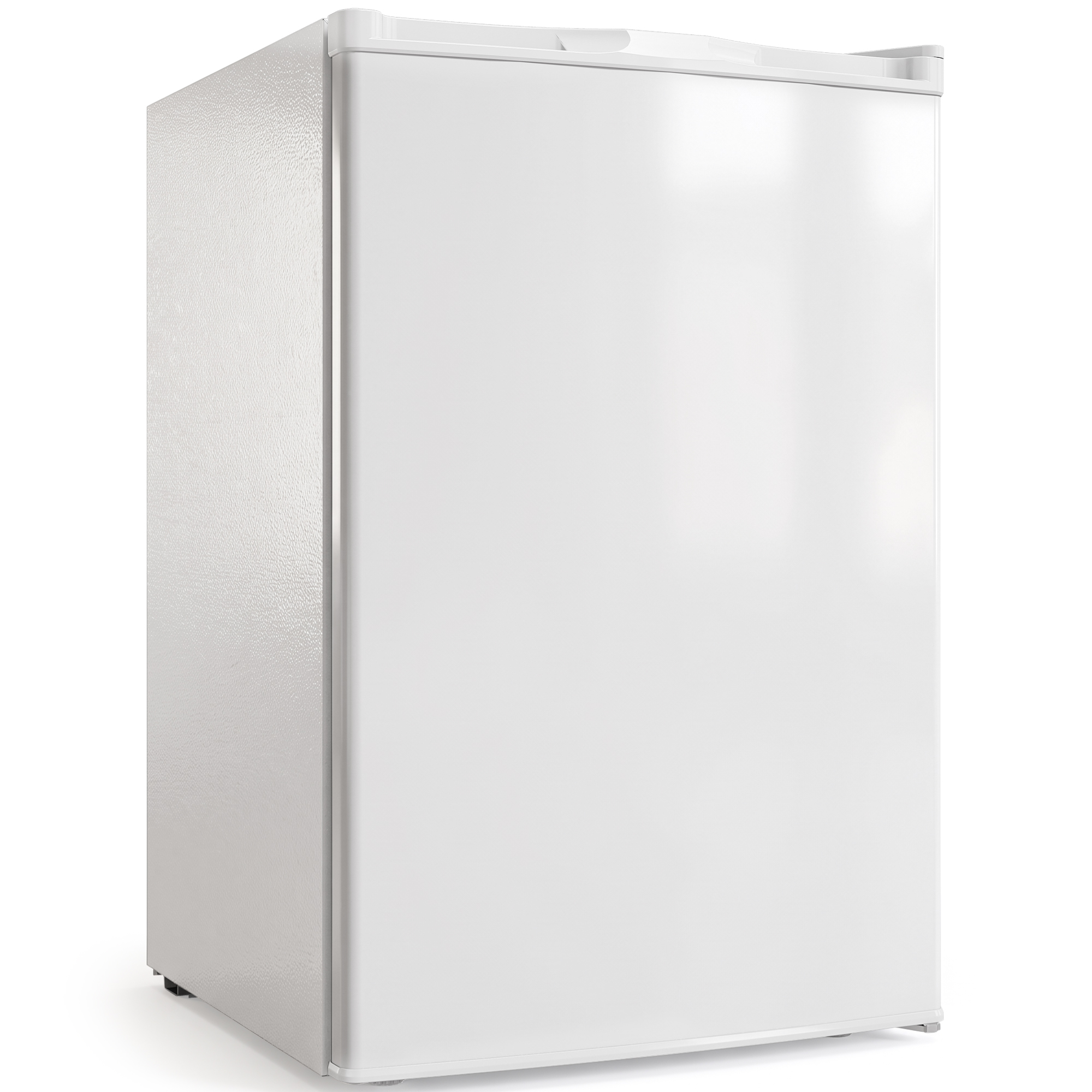 Mini-Gefrierschrank 85 L, kompakter Stand-Gefrierschrank mit wechselbarem Türanschlag und einstellbarer Temperatur, Weiß