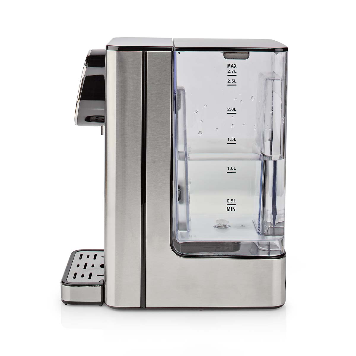 Heißwasserspender | 2600 W | 2.7 l | Aluminium / schwarz