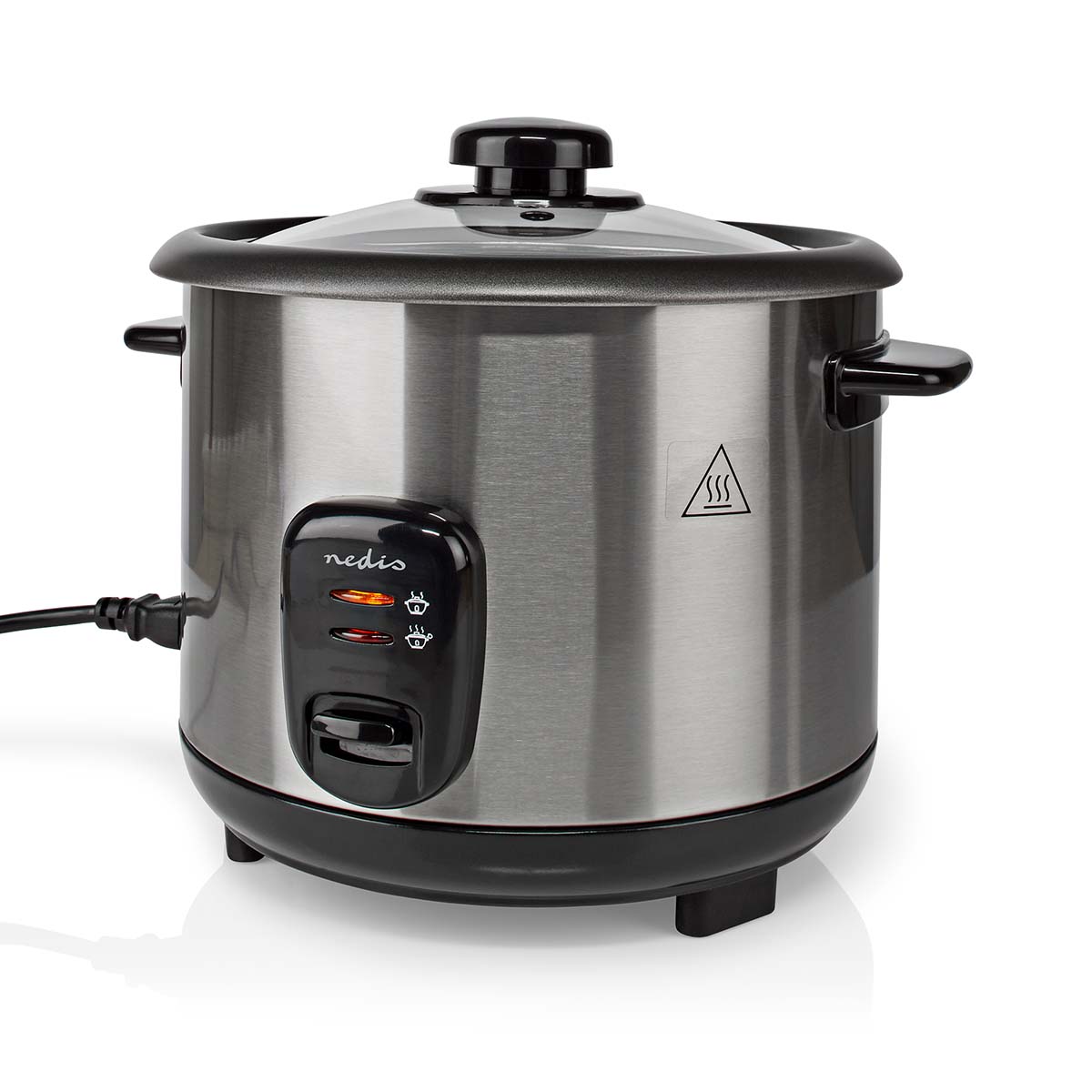 Reiskocher | 1.5 l | 500 W | Antihaft-Beschichtung | Herausnehmbare Schüssel | Automatische Abschaltung Reiskocher | 1.5 l | 500 W | Antihaft-Beschichtung | Herausnehmbare Schüssel | Automatische Abschaltung