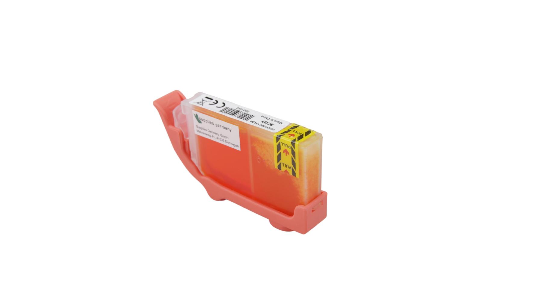 BCI3Y alternativ Tinte yellow für Canon / 4482A002 / 14ml BCI3Y alternativ Tinte yellow für Canon / 4482A002 / 14ml