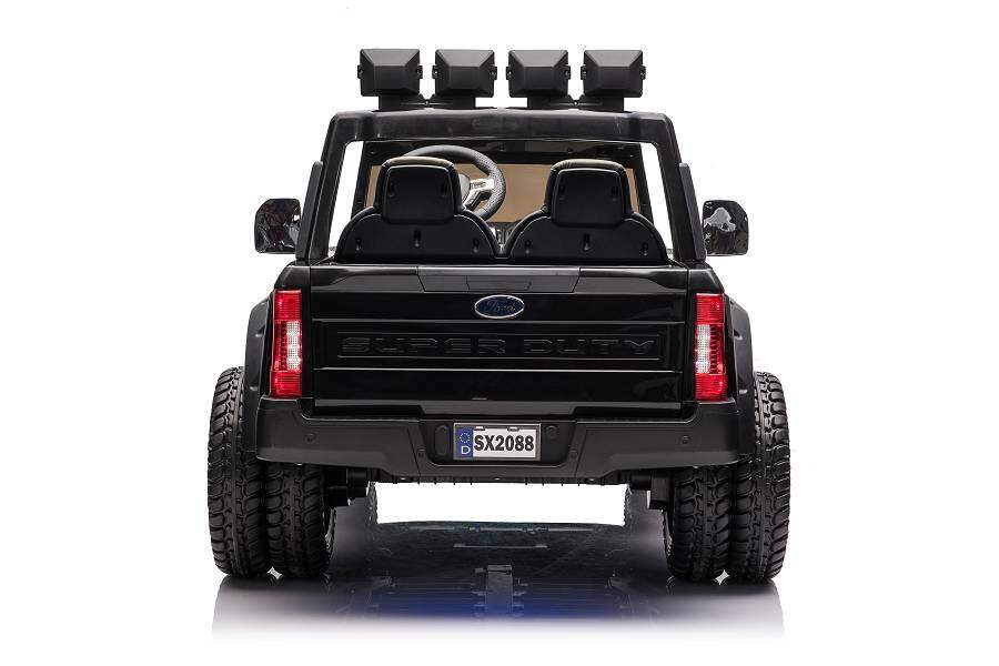 Kinderfahrzeug Ford Super Duty - schwarz - 12V-Version