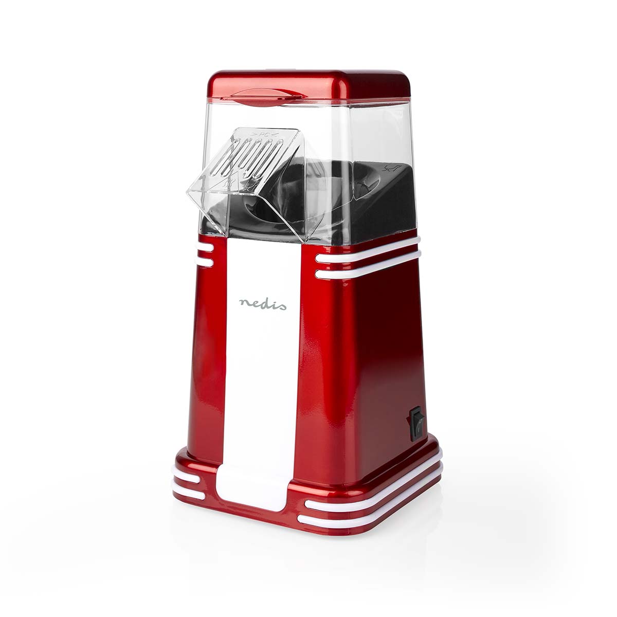 Popcorngerät | 1200 W | 2 - 4 min | Red / Weiss