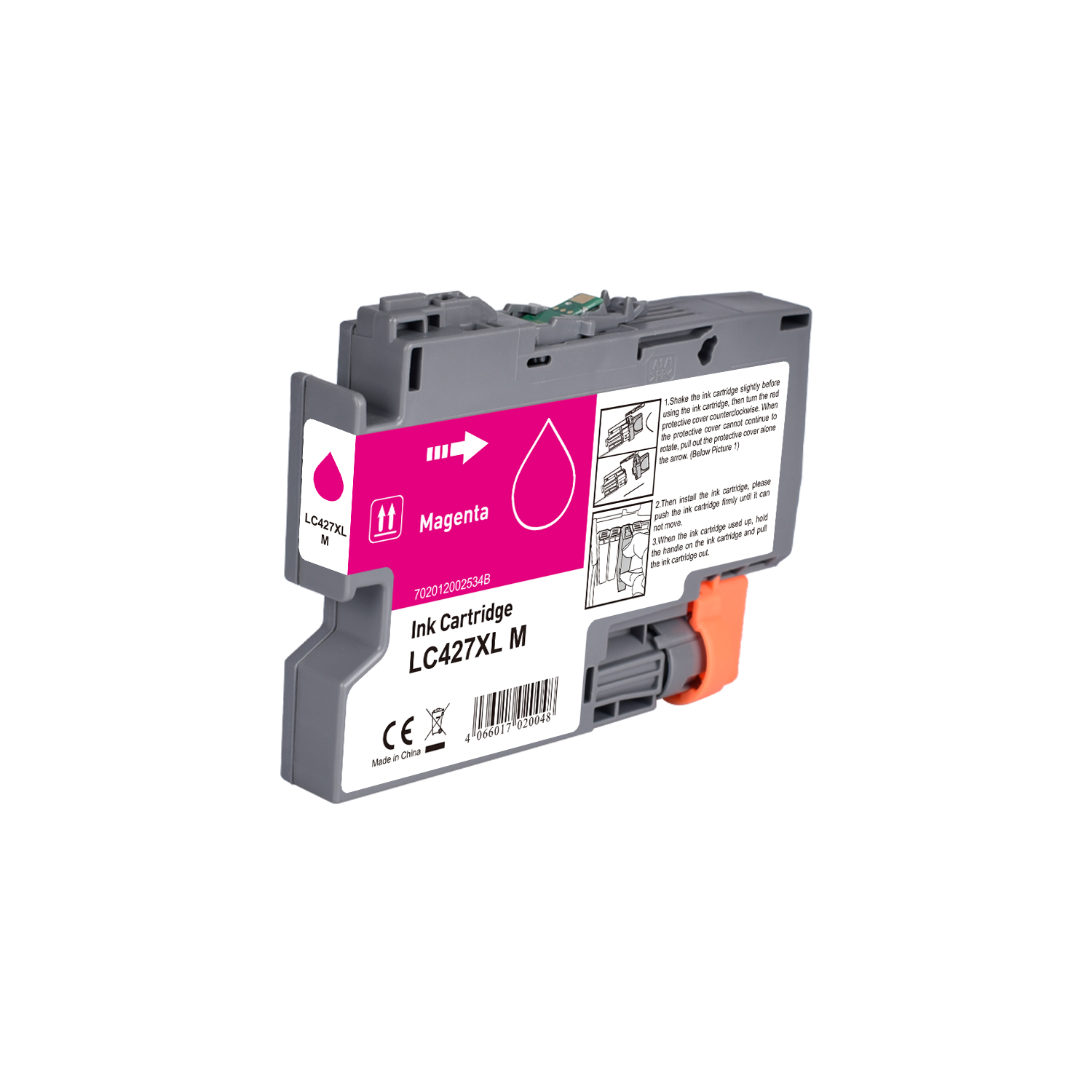 LC427XLM alternativ (Pigment) Tinte magenta für Brother / LC427XLM / 54ml