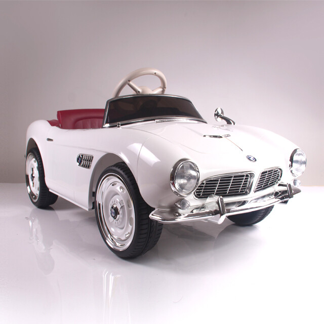 Kinderfahrzeug BMW 507 Oldtimer - weiß Kinderfahrzeug BMW 507 Oldtimer - weiß